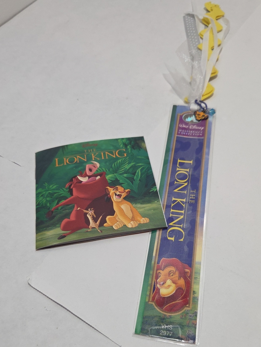 Disney The Lion King Handmade Bookmark with Mini Book